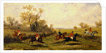 Hunting scene, c.1920 by Rudolph Stone
