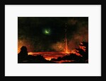 Volcano, Hawaii, 1888 by Jules Tavernier