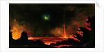 Volcano, Hawaii, 1888 by Jules Tavernier
