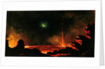 Volcano, Hawaii, 1888 by Jules Tavernier