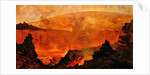Volcano in Hawaii, 1888 by Jules Tavernier