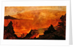 Volcano in Hawaii, 1888 by Jules Tavernier
