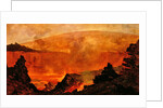 Volcano in Hawaii, 1888 by Jules Tavernier
