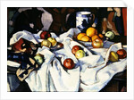 Still life of oranges and apples by Samuel John Peploe