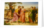 The Meeting of Jacob and Rachel, 1835 by Franz August Schubert