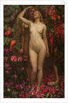 Adam and Eve with the snake, 1877 by John Byam Liston Shaw