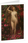 Adam and Eve with the snake, 1877 by John Byam Liston Shaw