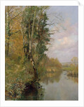 The River Frome, Morton nr Dorchester, 1901 by Frederick William Newton Whitehead