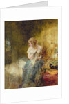 The Boudoir, 1860 by Alfred Woolmer