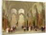 The Sanctuary of the Koran, Mosque at Cordoba, 1849 by David Roberts