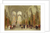 The Sanctuary of the Koran, Mosque at Cordoba, 1849 by David Roberts