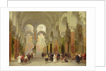 The Sanctuary of the Koran, Mosque at Cordoba, 1849 by David Roberts