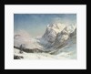 The Valley of Grindelwald, Winter, 1916 by Ernest Albert Waterlow