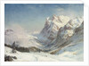 The Valley of Grindelwald, Winter, 1916 by Ernest Albert Waterlow