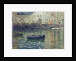 Harbour in Moonlight, c.1900 by Hans Volcker