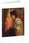 Young Rabbi holding the Torah, 1871 by Simeon Solomon