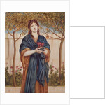 Priestess offering Poppies, 1864 by Simeon Solomon