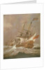 The English Ship Resolution in a Gale, c.1680 by Willem van de the Younger Velde