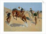 Turn Him Loose, Bill, c.1893 by Frederic Remington