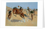 Turn Him Loose, Bill, c.1893 by Frederic Remington