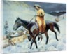 On The Trail by Frederic Remington