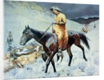On The Trail by Frederic Remington