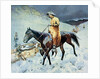 On The Trail by Frederic Remington