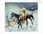 On The Trail by Frederic Remington
