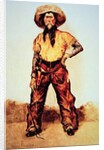 Texas Cowboy, c.1890 by Frederic Remington