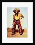Texas Cowboy, c.1890 by Frederic Remington