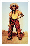 Texas Cowboy, c.1890 by Frederic Remington