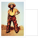 Texas Cowboy, c.1890 by Frederic Remington