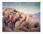 Apache Ambush by Frederic Remington