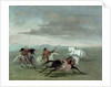 Comanche Feats of Martial Horsemanship, 1834 by George Catlin