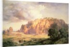The Pueblo of Acoma, New Mexico by Thomas Moran