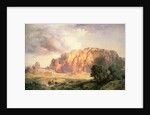 The Pueblo of Acoma, New Mexico by Thomas Moran