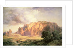 The Pueblo of Acoma, New Mexico by Thomas Moran
