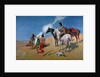 Smoke Signals by Frederic Remington