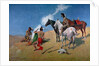 Smoke Signals by Frederic Remington