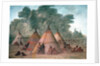 Sioux Village by George Catlin