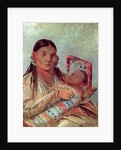 Sioux mother and baby, c.1830 by George Catlin