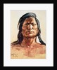 Shoshone Tribesman, 1899 by Charles Marion Russell