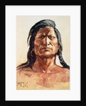 Shoshone Tribesman, 1899 by Charles Marion Russell