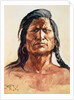 Shoshone Tribesman, 1899 by Charles Marion Russell