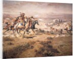 Attack on the Wagon Train, 1904 by Charles Marion Russell