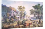American Farm Scene, 1864 by Frances Flora Bond Palmer