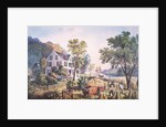 American Farm Scene, 1864 by Frances Flora Bond Palmer