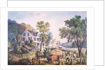 American Farm Scene, 1864 by Frances Flora Bond Palmer