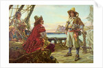 Recruiting for a pirate ship in the 17th Century, 1932 by Arthur David McCormick