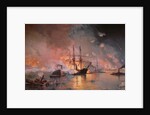 Capture of New Orleans by Union Flag Officer David G. Farragut, 24 April 1862 by Julian Oliver Davidson
